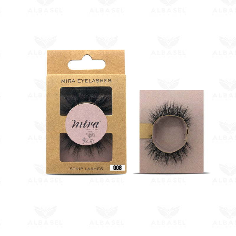 Mira Strip Eyelashes 008 - Eye care - Eye makeup - Al basel cosmetics