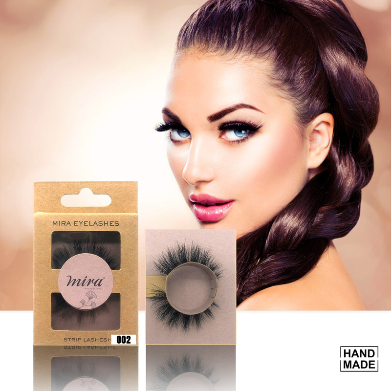 Mira Strip Eyelashes 002 - eyecare - eye makeup - Albasel cosmetics