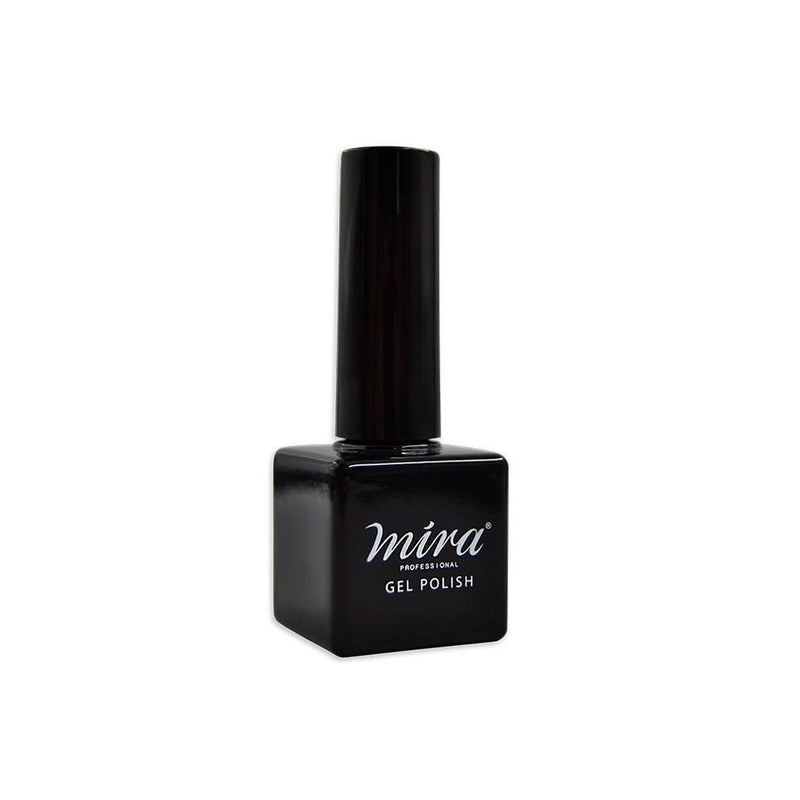 Mira Gel polish Black used with top coat and Base Coat 10ml - Albasel cosmetics