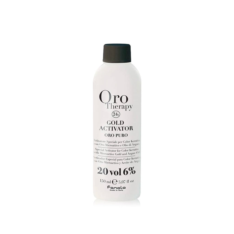Oro Therapy Gold Activator 20Vol 6% - 150ml - fanola color - fanola uae - Albasel Cosmetics