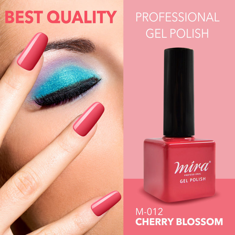 Nail Gel Polish Cherry Blossom Pink 10ml