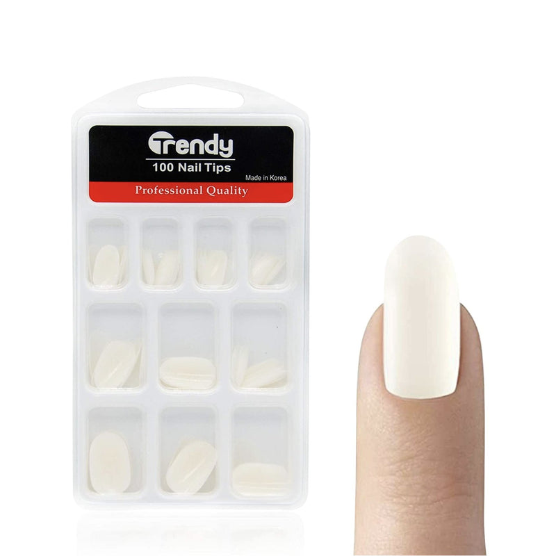 Trendy Acrylic False Nails Tips (100 pieces) - Albasel cosmetics