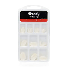 Trendy Acrylic False Nails Tips (100 pieces) - Albasel cosmetics