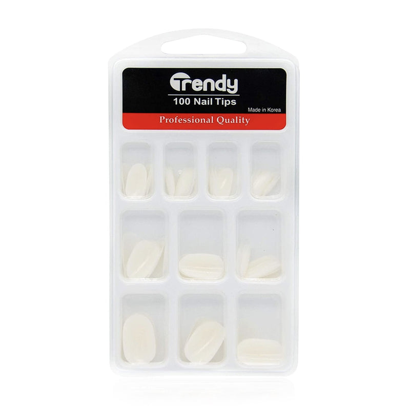 Trendy Acrylic False Nails Tips (100 pieces) - Albasel cosmetics