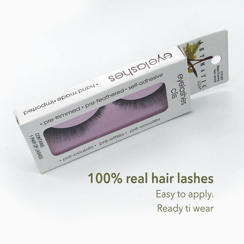 Artmatic Eyelashes Clis Black Natural - Albasel cosmetics