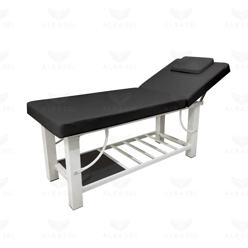 Spa Facial Massage Waxing Bed Black - albasel cosmetics