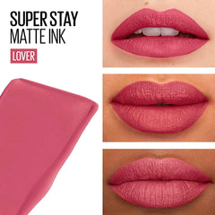 Maybelline Super stay Matte Liquid Lipstick 15 Lover - Albasel cosmetics