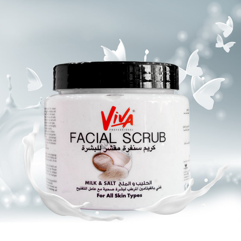 Viva Facial scrub (milk and salt) 500g