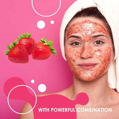 Facial scrub (strawberry)- 500g