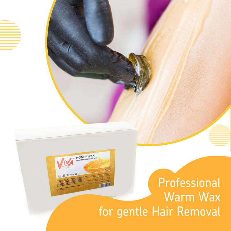 Viva Professional Honey Warm wax 1000 ml - Albasel cosmetics