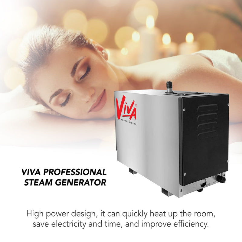 Viva Stainless Steel Steam Generator 9KW