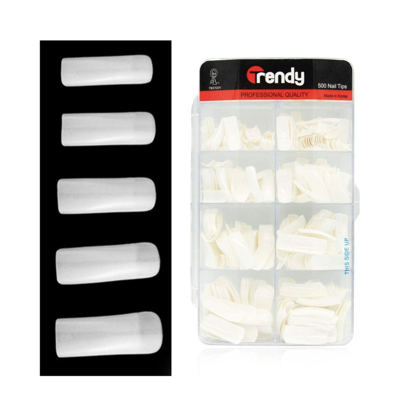Trendy Fake Nail Tips Professional Quality 500 pieces - Albasel cosmetics