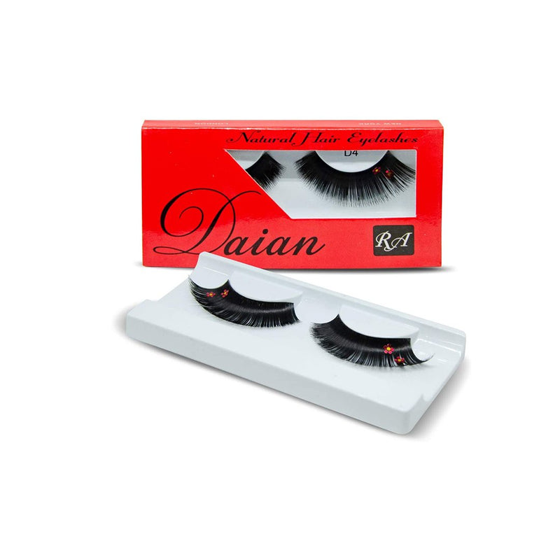 Daian Natural Hair False Eyelashes (4 pcs set) - Albasel cosmetics