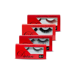 Daian Natural Hair False Eyelashes (4 pcs set) - Albasel cosmetics