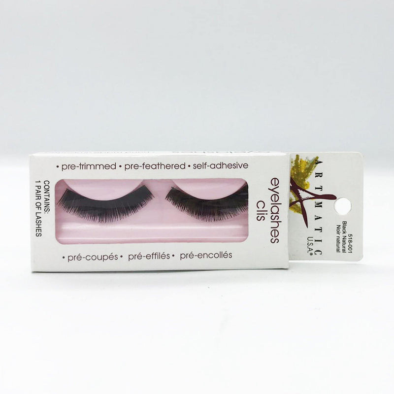 Artmatic Eyelashes Clis Black Natural - Albasel cosmetics