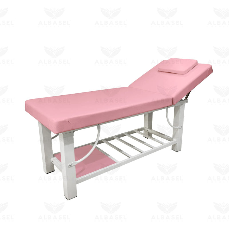 Spa Facial Massage Waxing Bed pink - albasel cosmetics